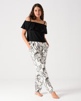 Crop Top Cotton Pajama